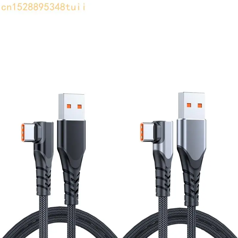 

Y4QF USB to C Cable for Enhances Connectivities 6A66W Charging Cable Data Cord USB A to USB C Cord