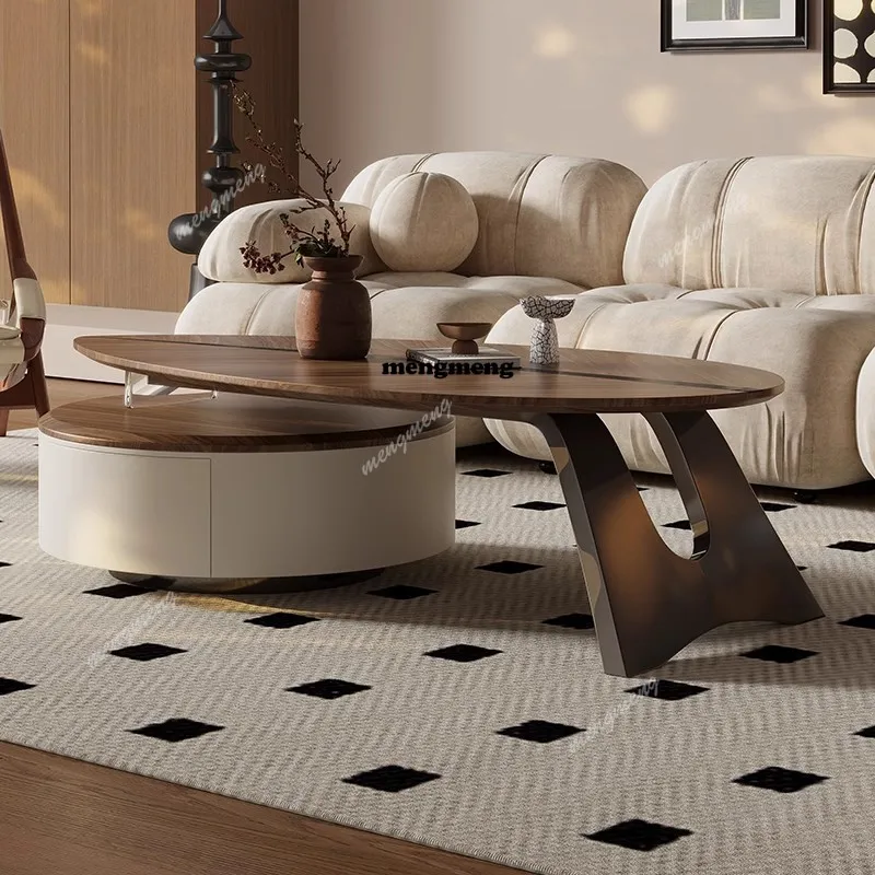 

Mid-Century Style Retro Coffee Tables Nordic High-end Living Room Center Coffee Tables Creative Design Home Furniture