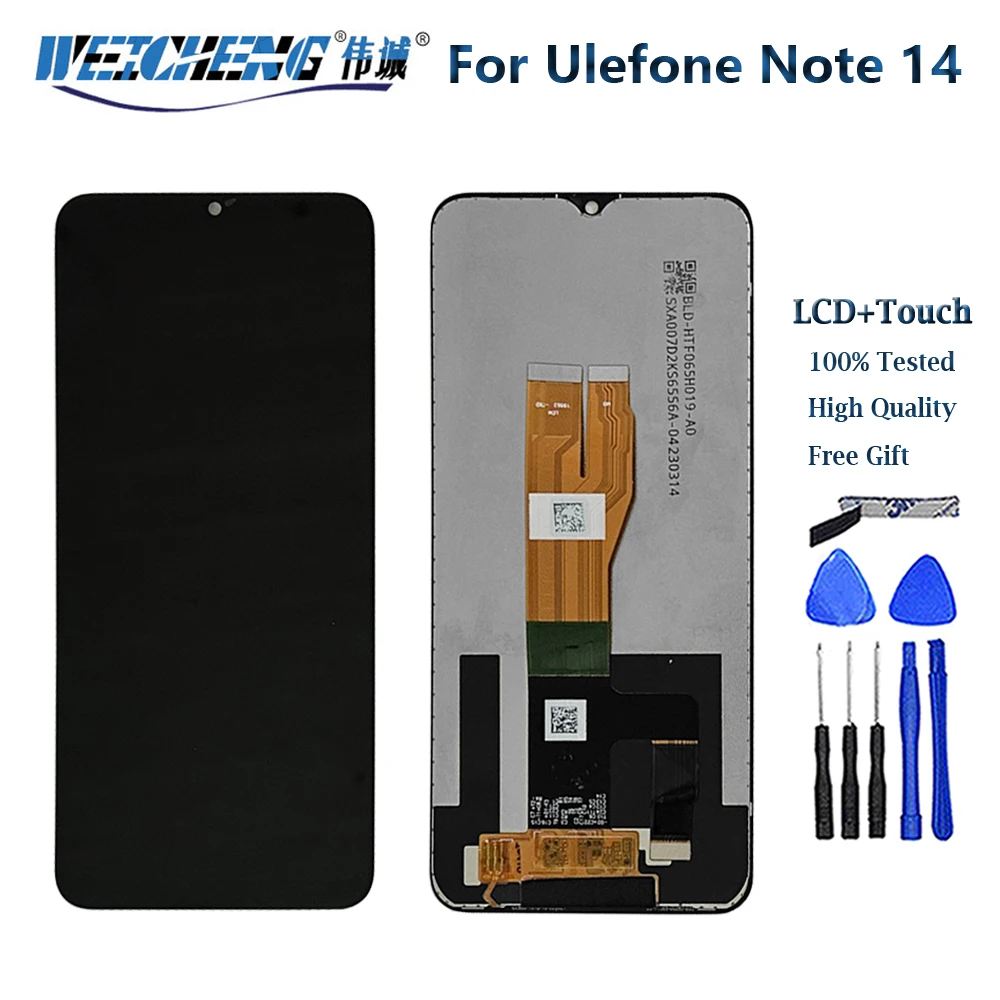 For Ulefone note 14 LCD Display Assembly Replacement For Ulefone note 14 Display Note14 LCD Screen Original Tested