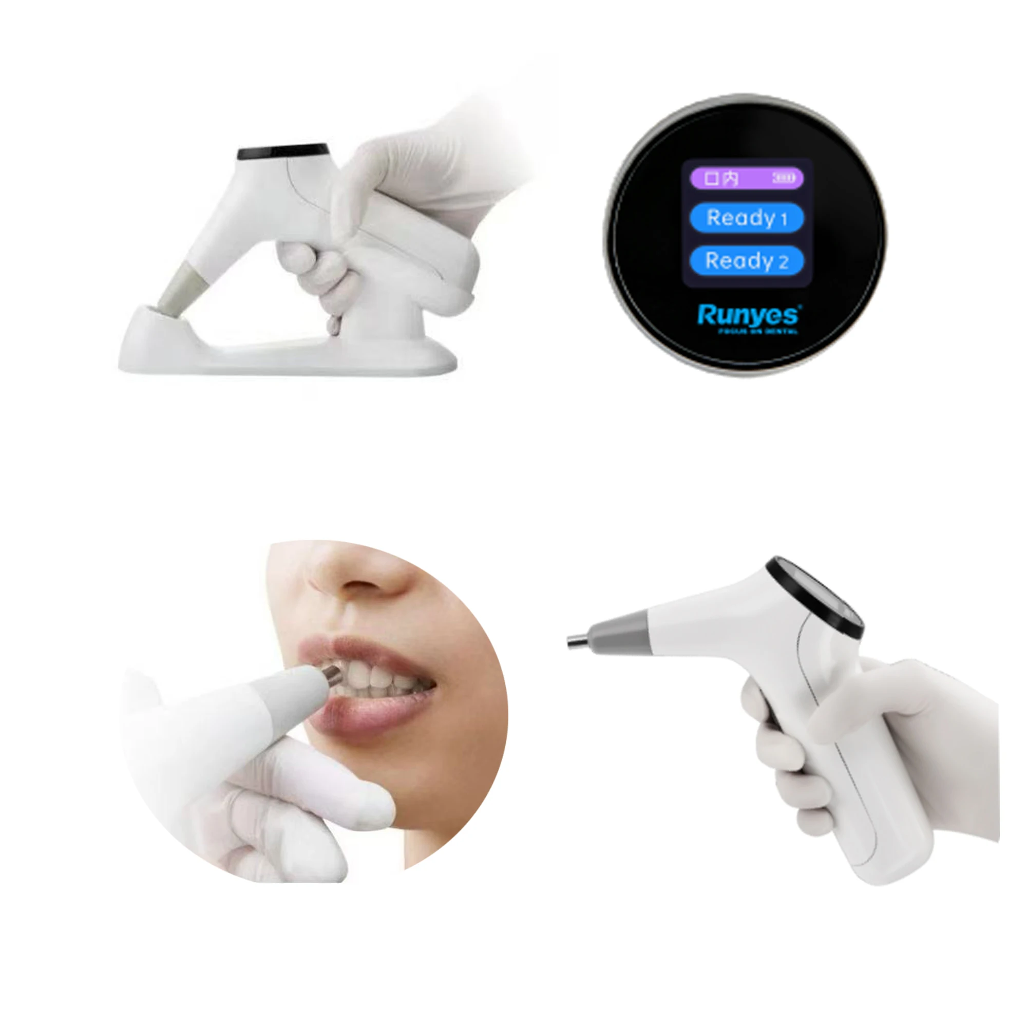 

New Dental Digital Wireless Runyes S3 Color Shade Detector Shade Guide Matching Device Tooth Color Comparator with LED Display