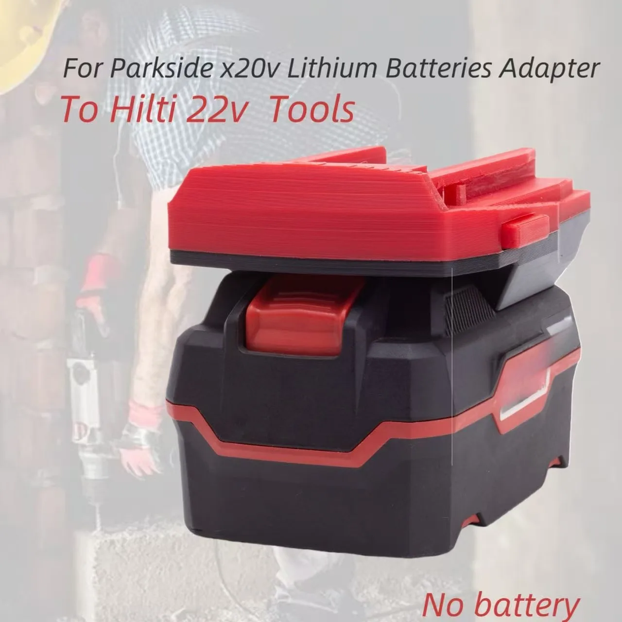 

Адаптер для аккумулятора HILTI CPC к беспроводной дрели Lidi Parkside X20VTeam, преобразователь литиевых аккумуляторов (инструменты и аккумуляторы в комплект не входят)