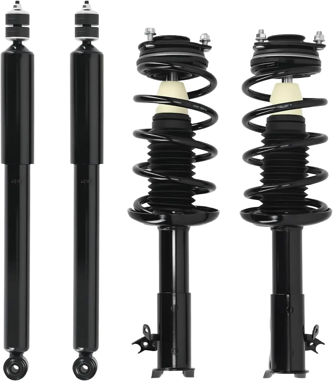 

4Pc Front Strut & Rear Shock for Honda Civic 2006-2011 Sedan 1.8L Acura CSX 2006-2011, 172286 172287 45609 Suspension Rear Shock