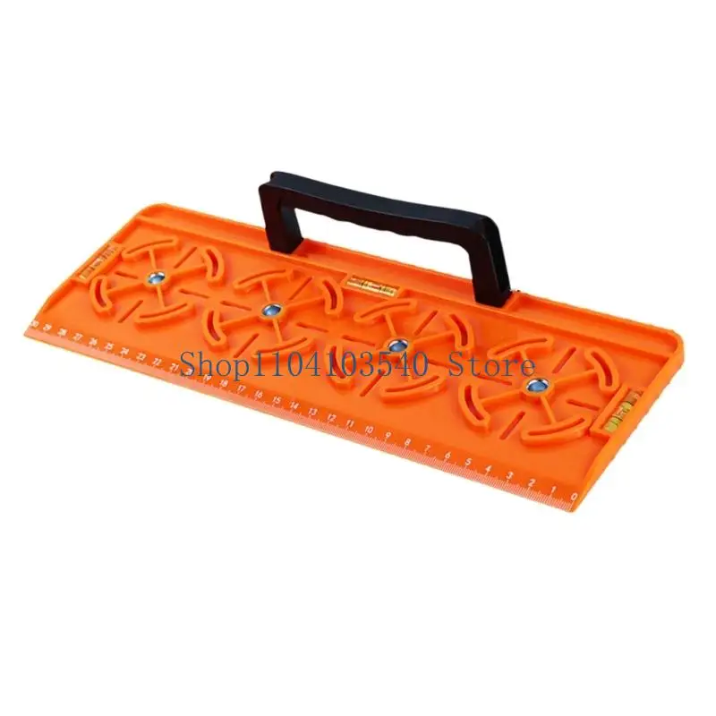02DC Exact Electrical Recessed Enclosure Pattern With Textured Handle And Reference Lines For Skilled Workers