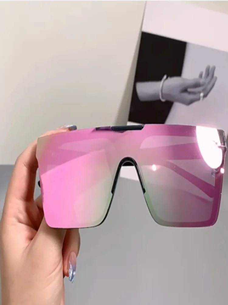 

Super-large box outdoor fashion holiday beach party sunglasses UV400 sunglasses HW04 for men and women