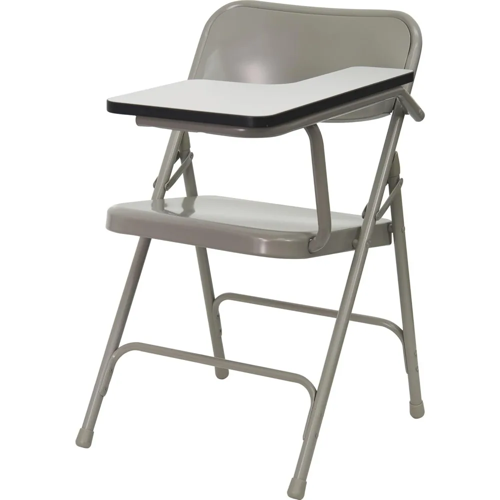 

Folding Chair with Left Handed Tablet Arm 19.75"D X 18.5"W X 30"H Beige 15 Pounds Alloy Steel Metal Left Handed Folding Chair