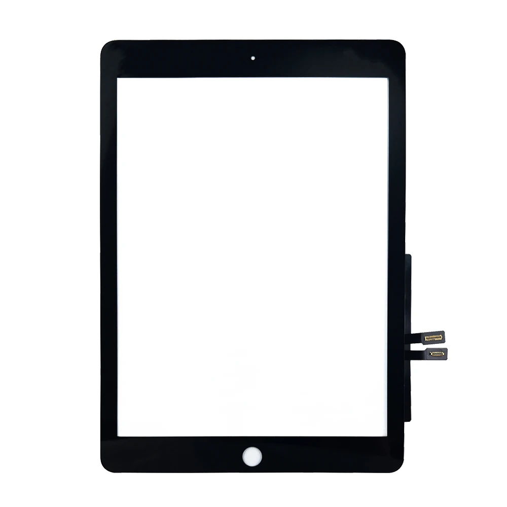 For Apple iPad5 iPad6 iPad 5 iPad 6 5th 6th 2017 2018 A1822 A1823 A1893 A1954 Touch Screen Digitizer Sensor Outer Glass Panel