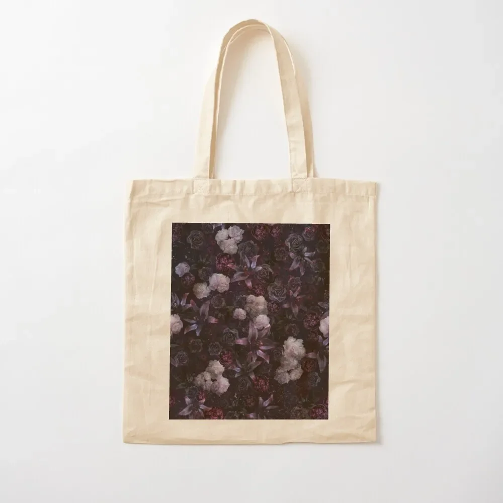 

Midsummer Nights Dream #Dark Floral #Midnight #Black #Rose #Night Tote Bag tote bag women Women's bag