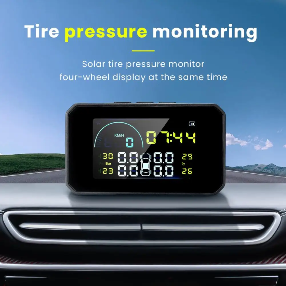 Car TPMS Convenient High Accuracy LCD Display IP67 Tire Pressure Monitoring System for SUV