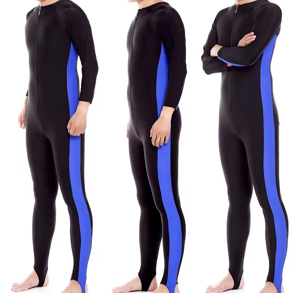 Men /Women Rash Guard Snorkeling Swimsuit Couple Thin One-Piece Diving Suit Surfing Jellyfish Sunscreen Quick-Drying 5XL115KG