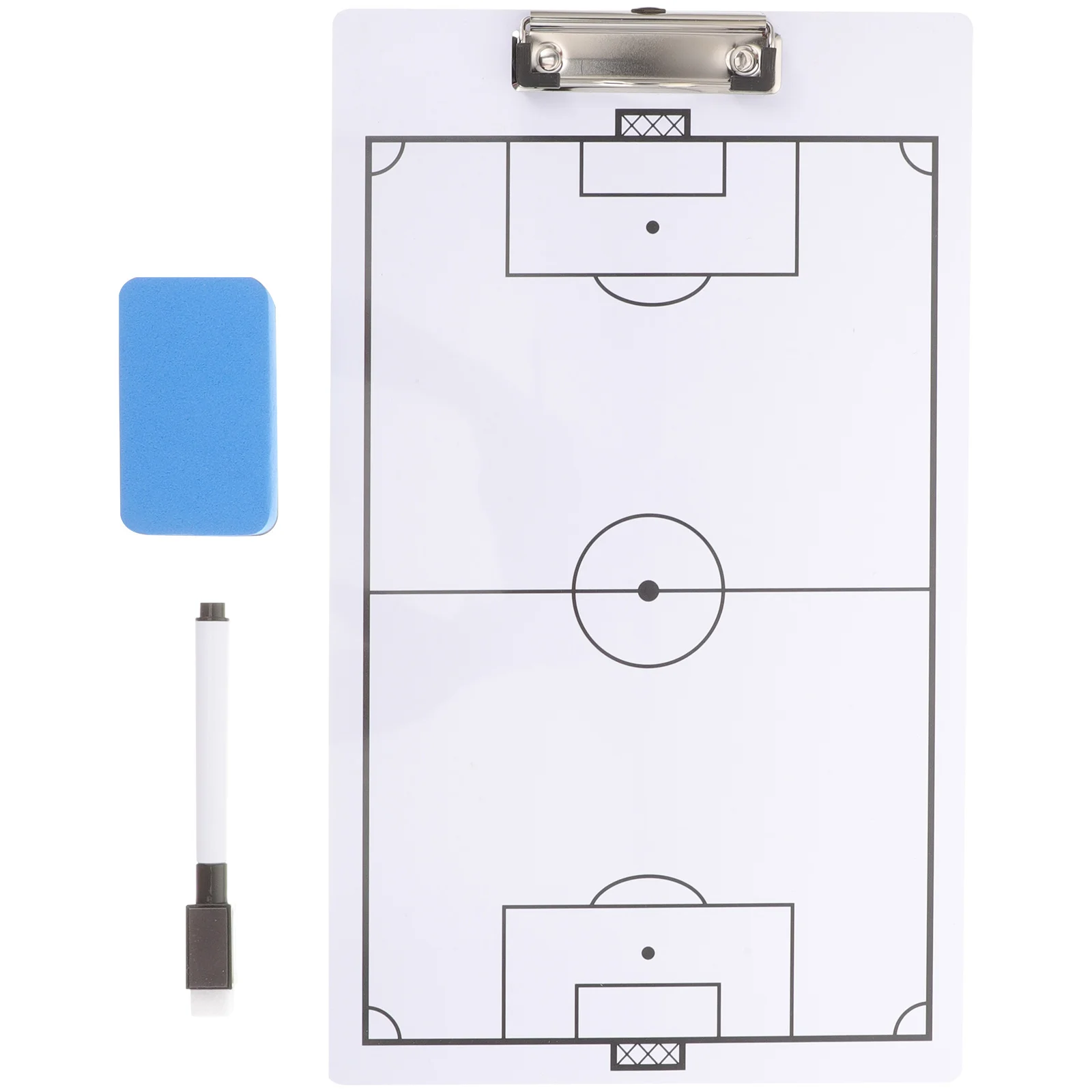 

1 Set Pvc Board Durable Coaching Clipboard Double Sided Lightweight Multifunctional Handball Match Team Guidance Supply