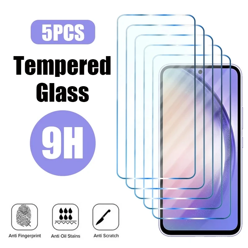 5Pcs Tempered Glass… - image
