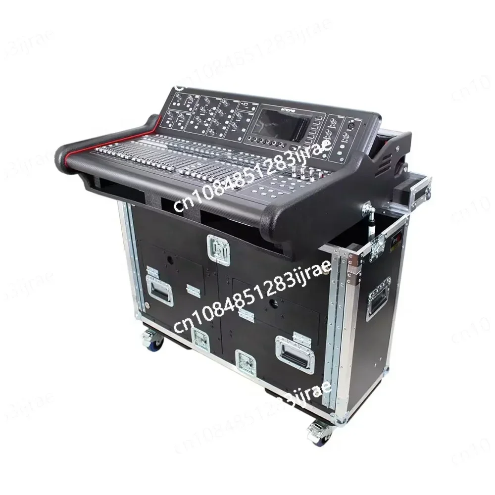 Customized Midas M32 Live Digital Mixer Hydraulic Flight Case with Wheels Portable Mobile Stage Equipment