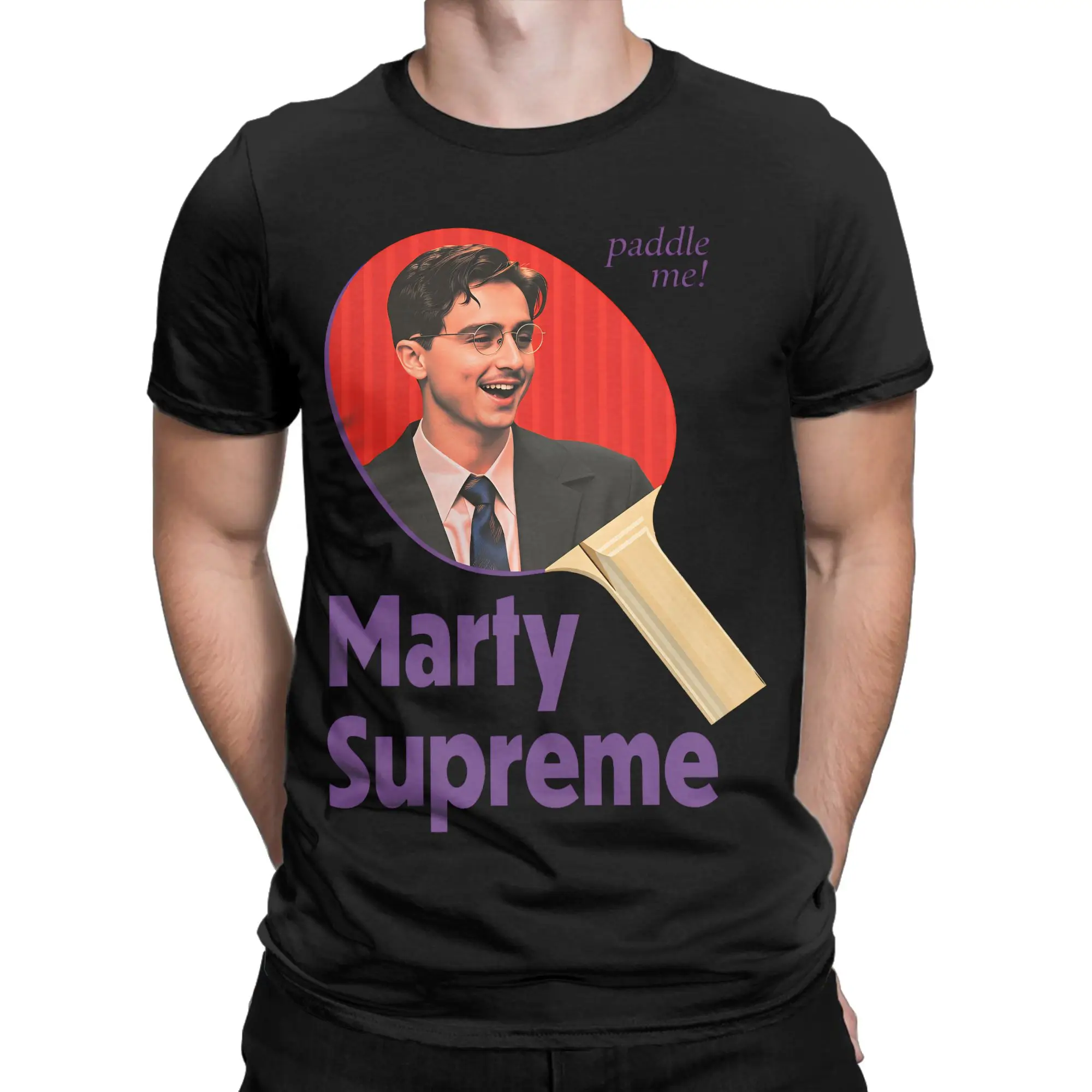 Marty Supreme Timothee Chalamet  T-Shirt Summer  Cotton T Shirts For Mens Novelty Casual Tee Shirt Short Sleeve Y2K Casual Tops