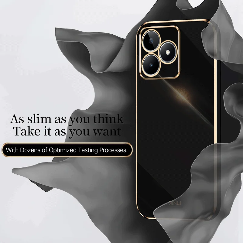For Infinix Hot 30 Case Infinix Hot 30i Phone Case X6831 X669 X669C Back Cover 30I Luxury Square Plating  Ring Holder Stand Case