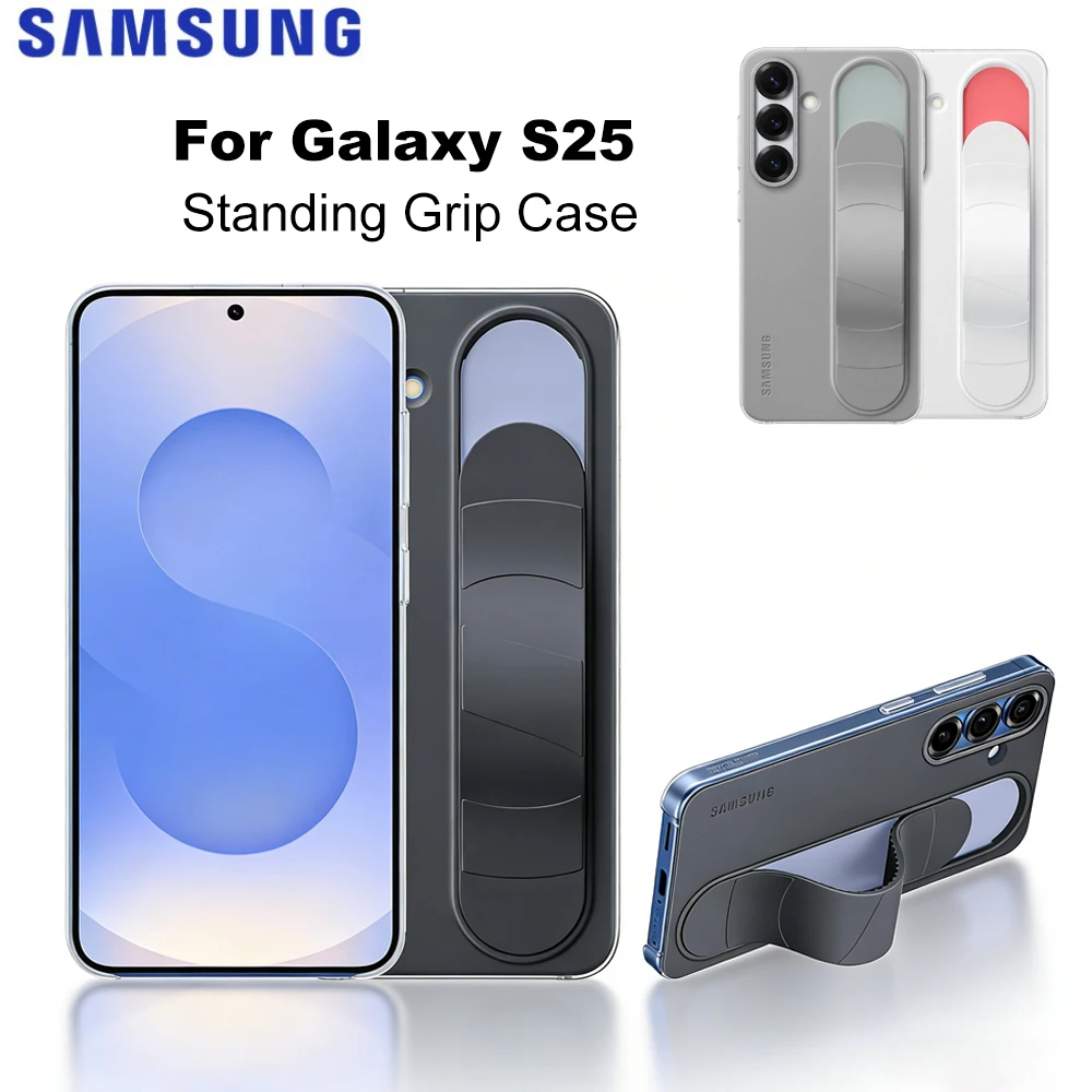 

Original for Samsung Galaxy S25 Standing Grip Case EF-GS931 S25 Standing Grip Smartphone Case genuine