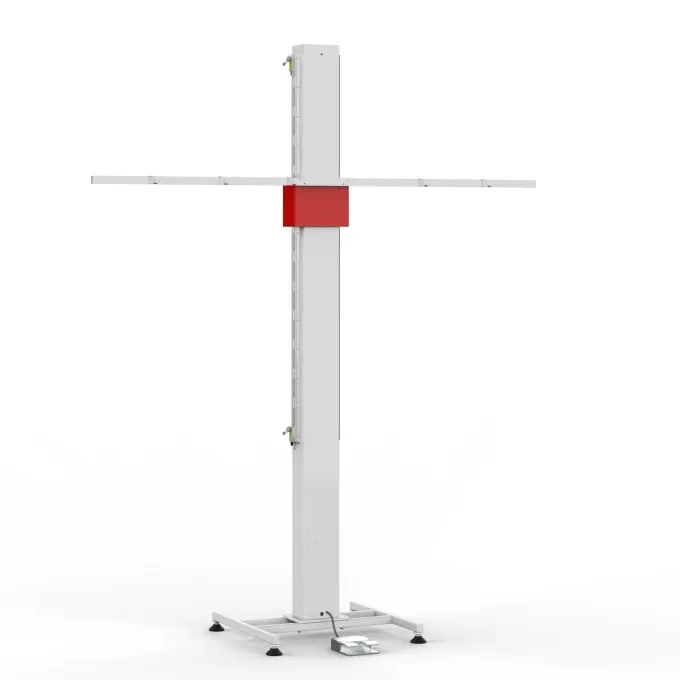 Different Size Shades Roller Blind Machine Single Column Blind Inspection Hoist