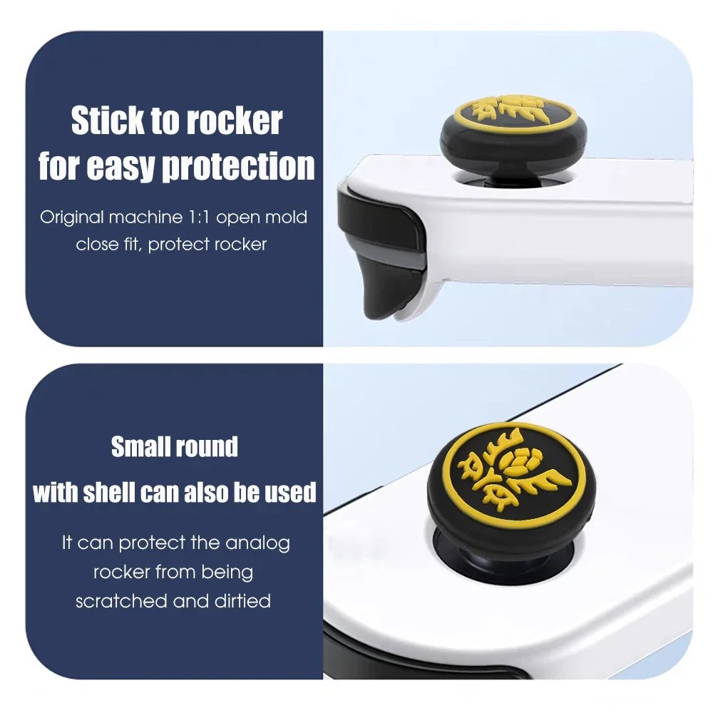 Thumb Stick Grip Caps For Nintend Switch/Switch Lite Silicone Non-slip Button Cover Controller Joystick Cap Case Protection