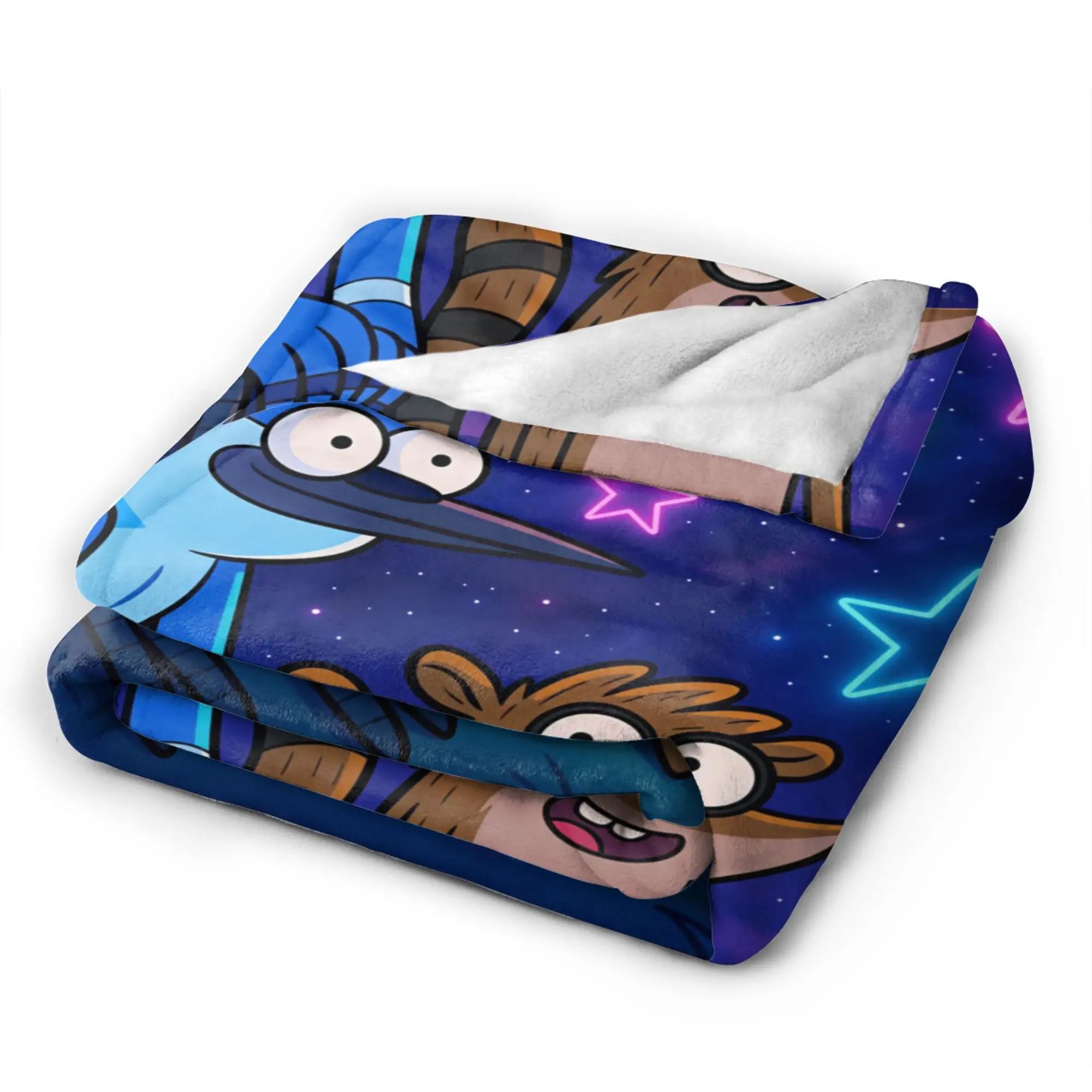 Mordecai And Rigby Regular Show Cartoon Character Blanket Quality Super Warm  Bedding Throws Winter Picnic Couch Chair Bedspread