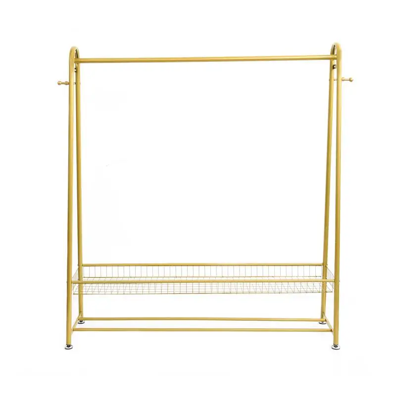 

Clothes Rack Standing Metal Cloth Rack Multi-Functional Clothes Organizer For Bedroom Living Room Clothing Storage For Pants