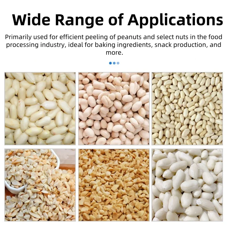 Stainless Steel Groundnut Sheller Machine Condition with Core Engine Component for Dry Roasted Peanut  Peeling