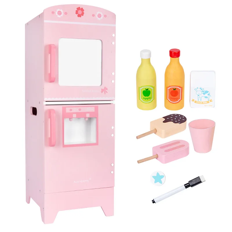 Simulation Kitchen Toy Set Wooden Kitchen Toys Children's Wooden Educational Nordic Children's Kitchen Toys