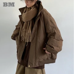 Winter Koreanische Dicke Warme Ente Unten Jacke Für Männer Frauen Streetwear Leichte Gepolsterte Jacken Mode Puffer Jacke Trend Mantel