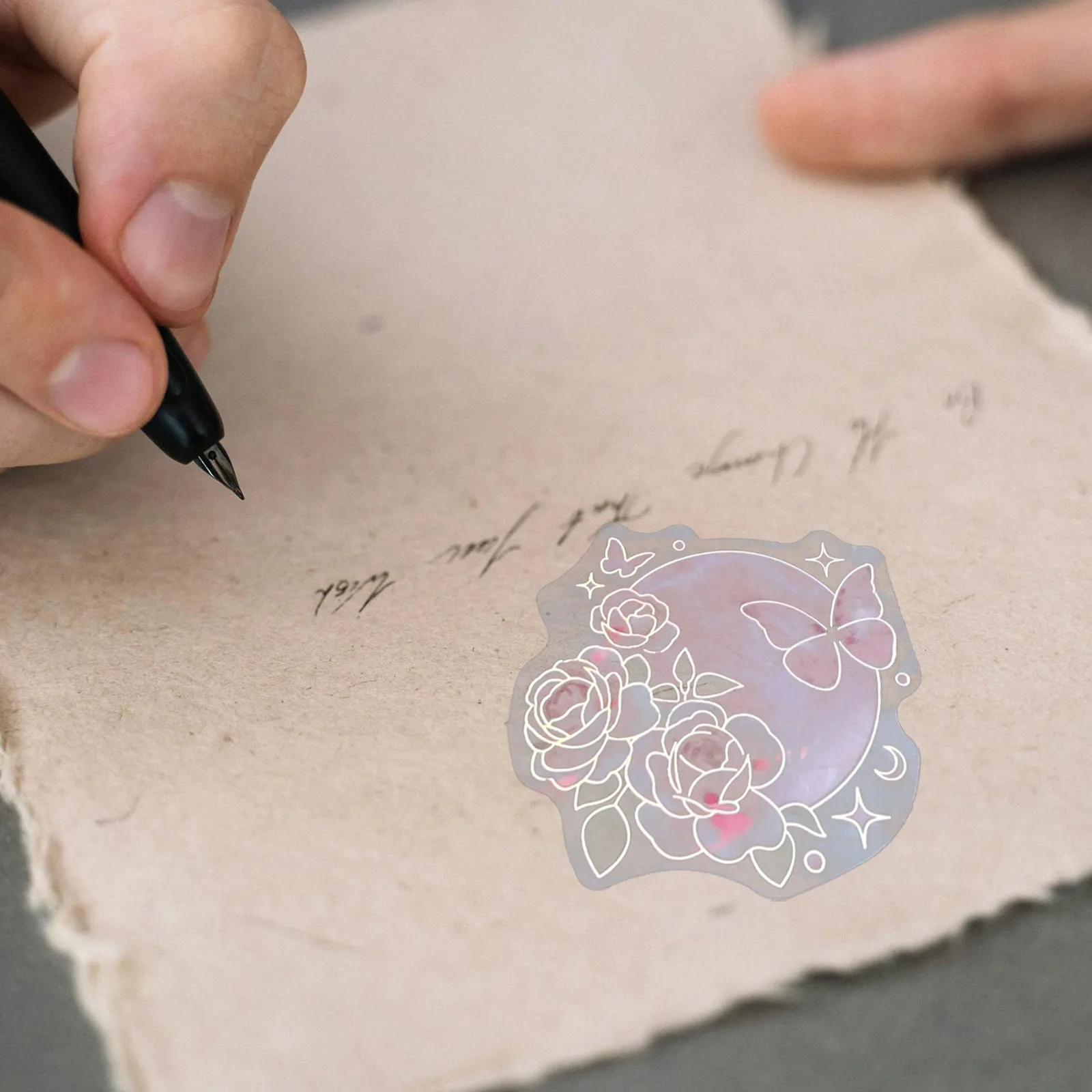 

2 Bags H Stickers Beautifully Designed Exquisite Printed Scrapbook Material DIY Planner Decor Journal Accessories Pet Pattern