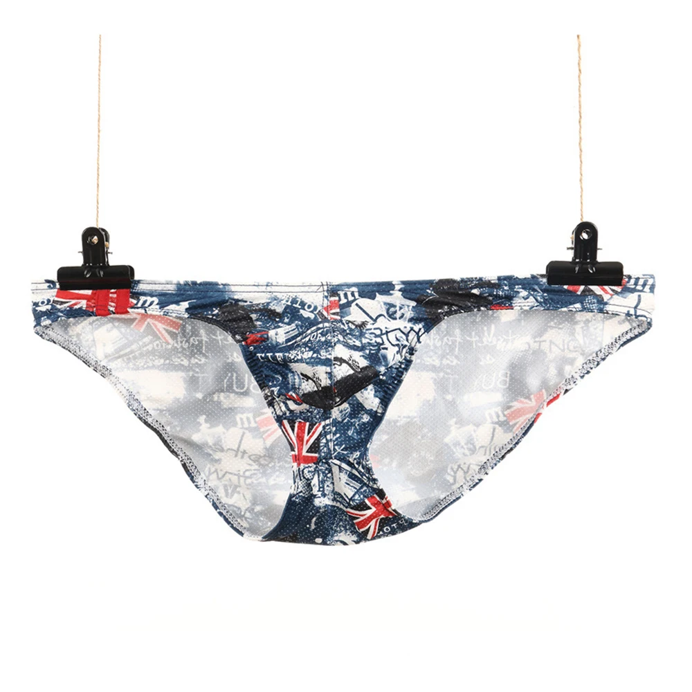 Moda uomo Lingerie elasticizzata sexy Vita bassa Slip intimo classico U-Bulge Mutande comode Mutandine Mutandine Mutandine senza cuciture