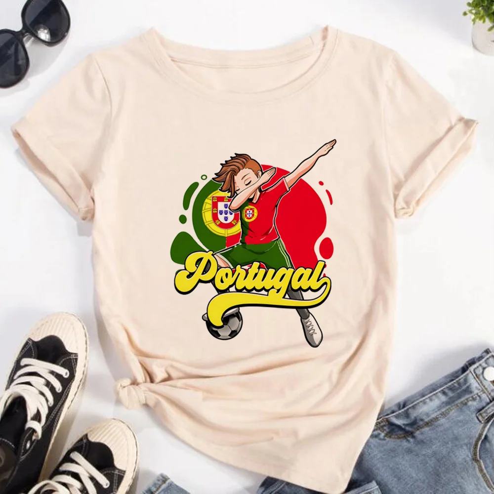 

Portugal tshirt women manga t-shirts girl graphic streetwear anime clothes