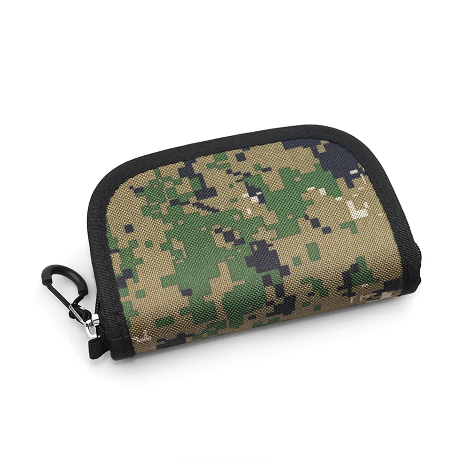 Saco de armazenamento de isca de peixe à prova dwaterproof água camuflagem impressão zíper spinner isca saco enfrentar pasta caso saco