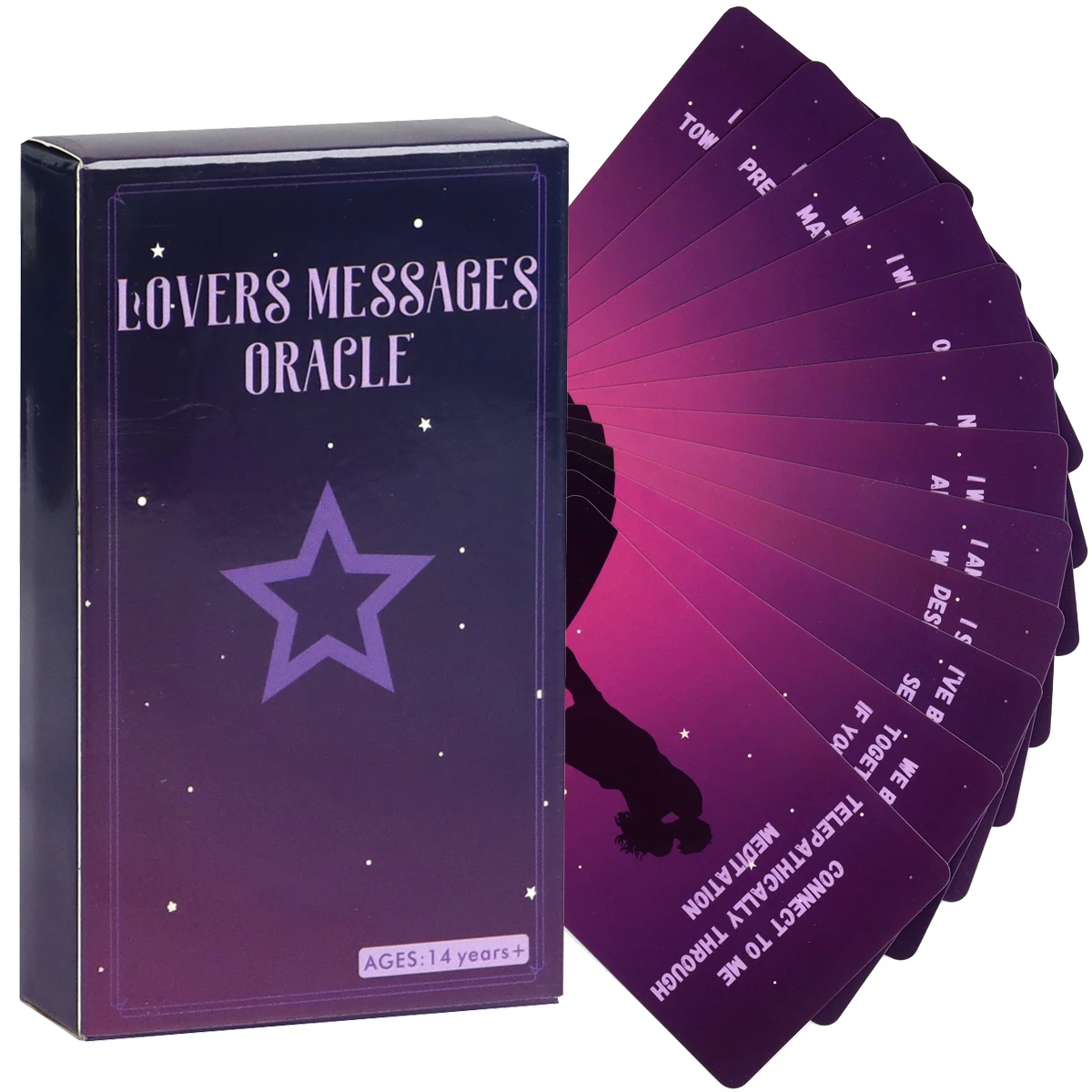 Lovers Messages Oracle Cards Deck Cards Games Oracle Deck Divination Party Desktop Toy Entertainment Leisure 18+