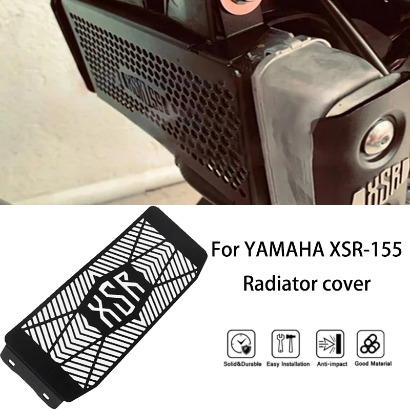 MTKRACING For YAMAHA XSR-155 2019-2024 Water tank protection net heat dissipation protection cover shell water tank net