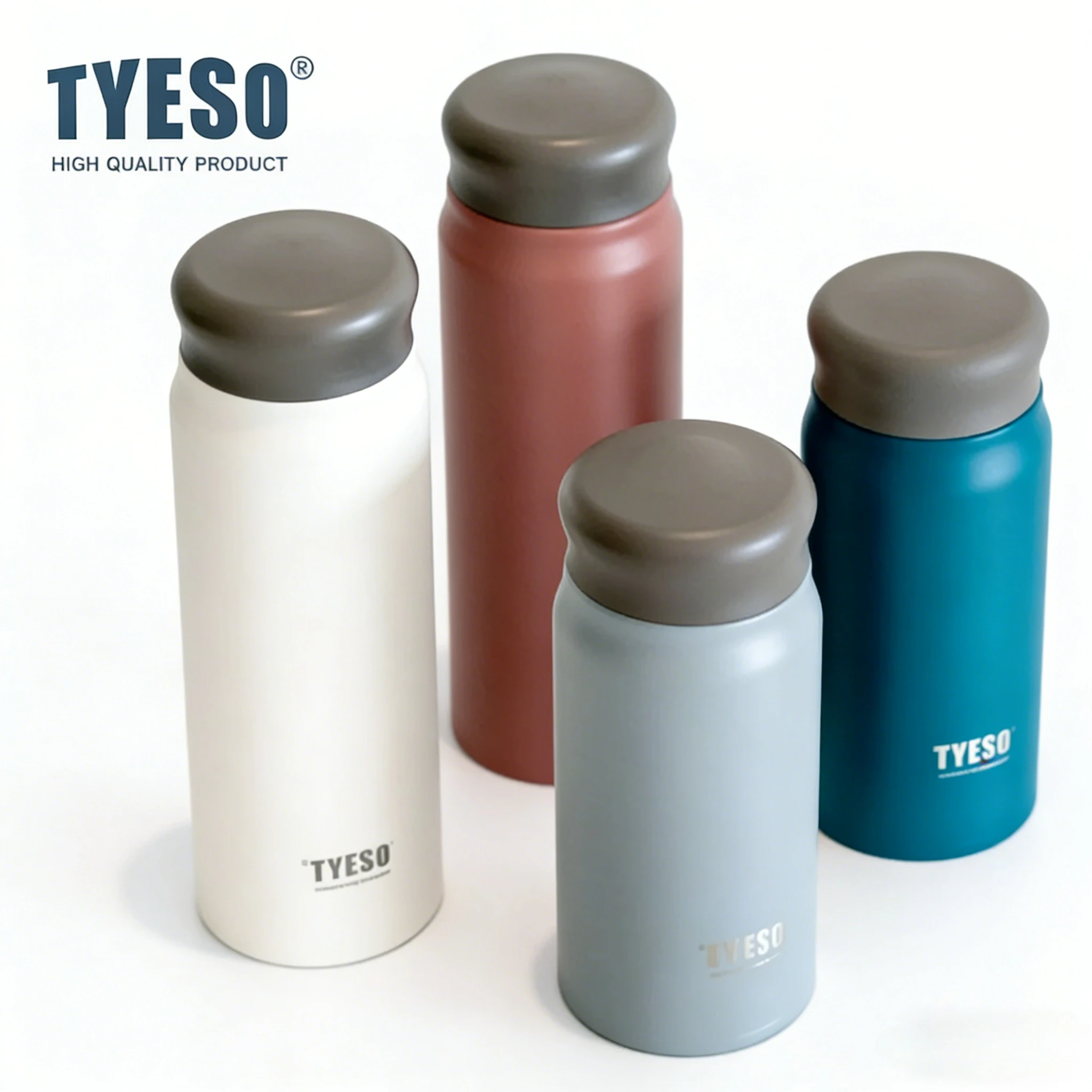 

Tyeso 360ml Water Bottle Insulated Thermoses Travel Mug Portable Outdoor Sports Cross-Border Vacuum Flask Coffee Thermos Cup