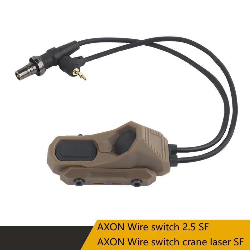 AXON Wire Switch 2.5 SF, AXON Wire Switch Crane Laser SF，Convenient Buttons，Adapt to Picatinny Rails