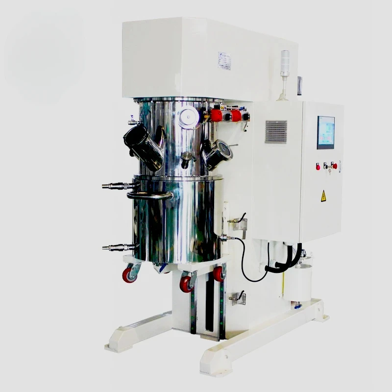 200-Liter-Doppelvakuum-Planetenmischer mit Rührer und Mantel