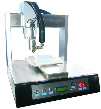 Desktop Type Three Axis Glue Dots Machine Automatic Dispenser for Electronic Industry