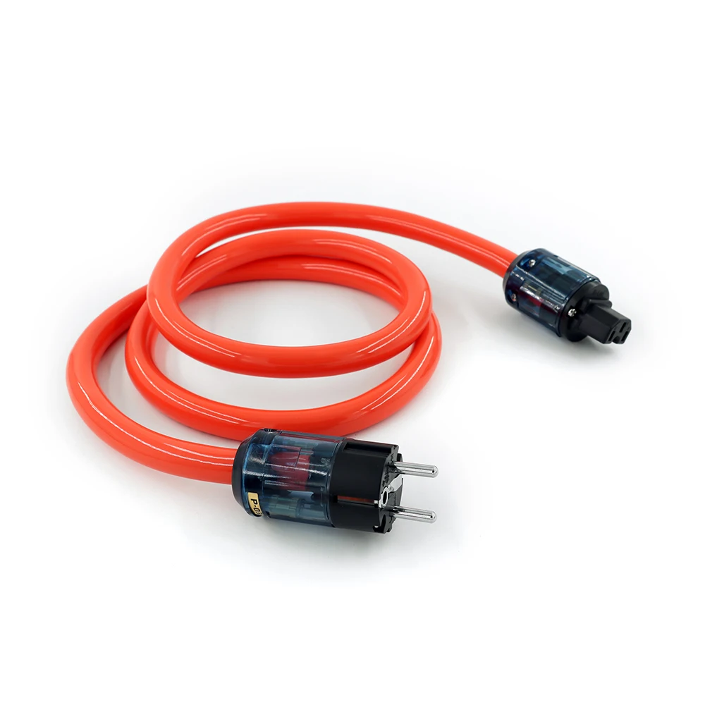 

Premium Pure Copper EU Plug IEC Cable for Linn K-800 Amplifier with P037E C037 Connectors Audiophile Grade​