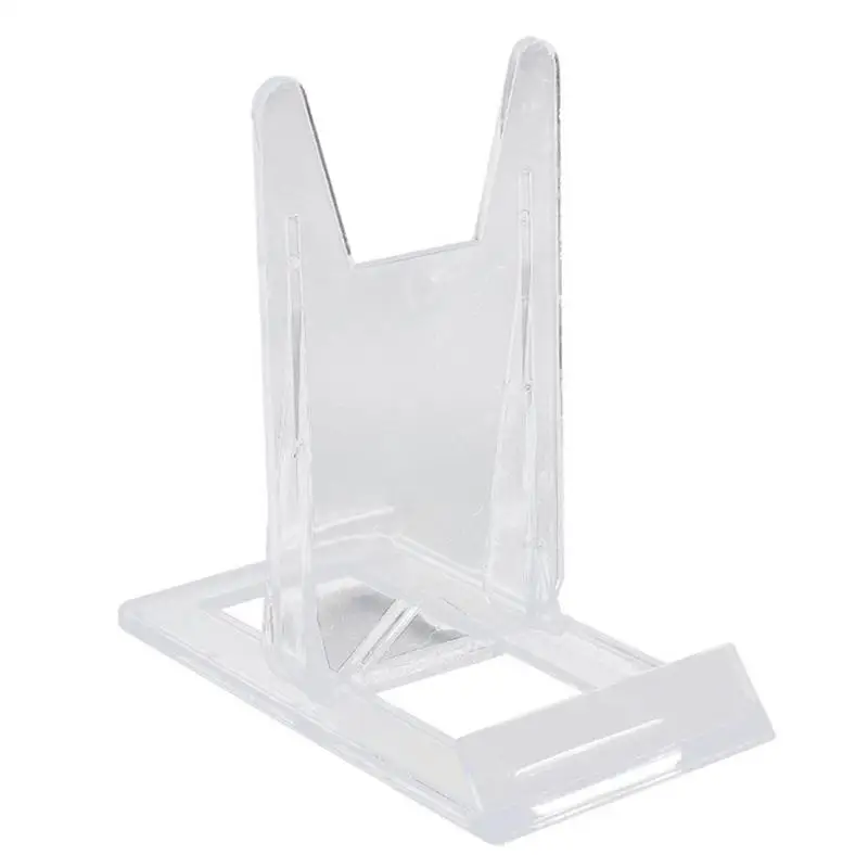 Photo Stands For Table Display Transparent Picture Frame Storage Holder Card Holder Display Storage Stand Phone Holder Stand For