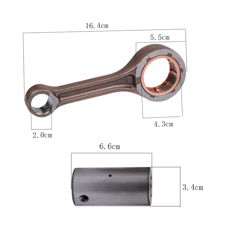 แท่งเชื่อมต่อเพลาข้อเหวี่ยงสำหรับรถจักรยานยนต์ตลับลูกปืนสำหรับฮอนด้า CB400เหยี่ยว NX400 NX4 NX XR 400