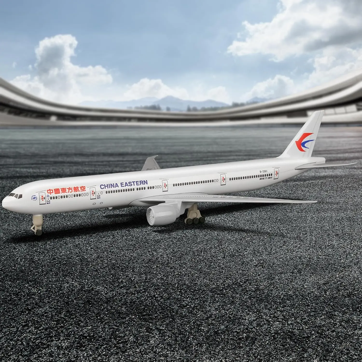 

1/300 China Eastern Airlines B777 Airplane Model Diecast Airplane Model for Collections and Display