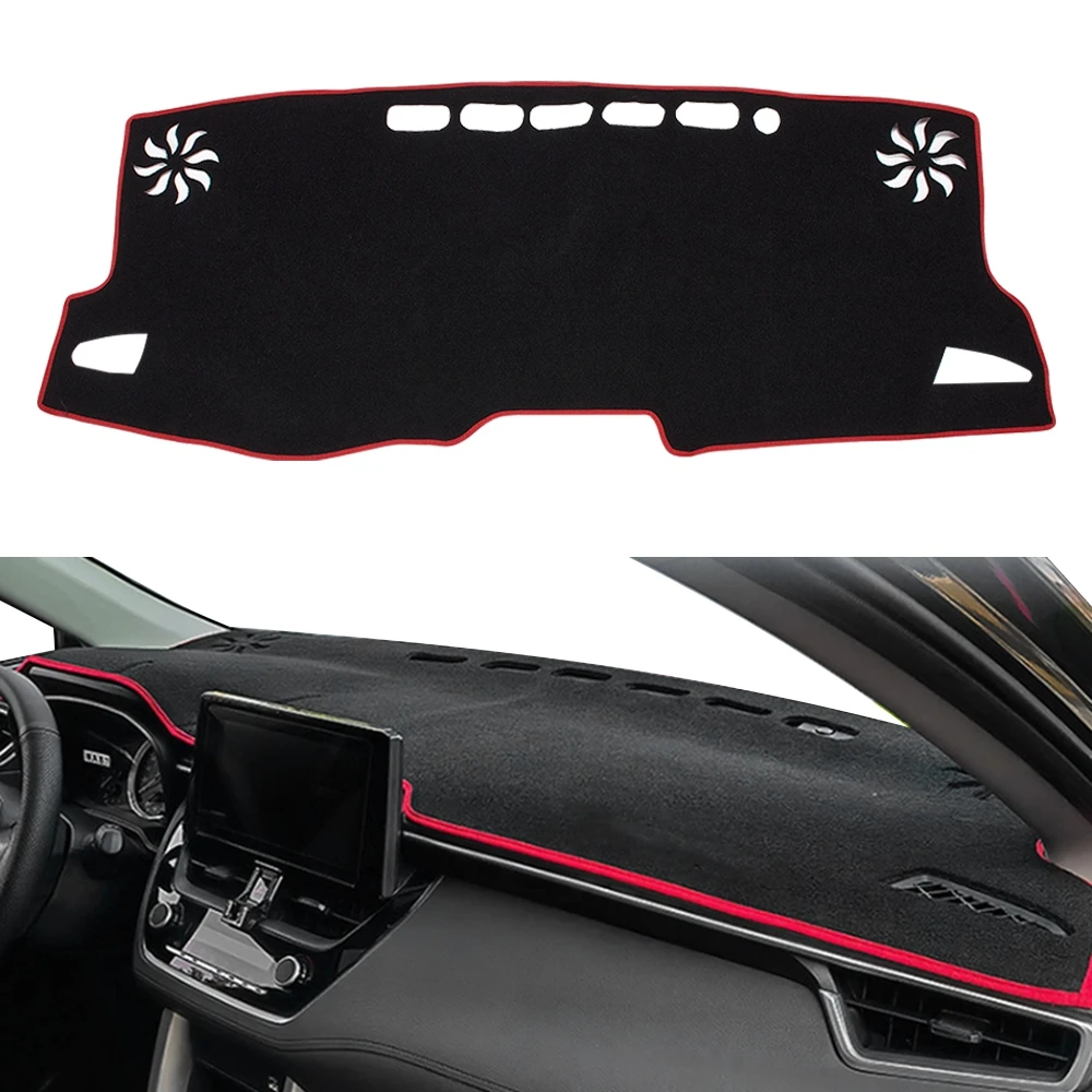 Dashboard Cover Dash Mat for Toyota Corolla Cross 2022-2024 LHD Anti-Skid Carpet Dashboard Cover Dash Board Sunshield Protector