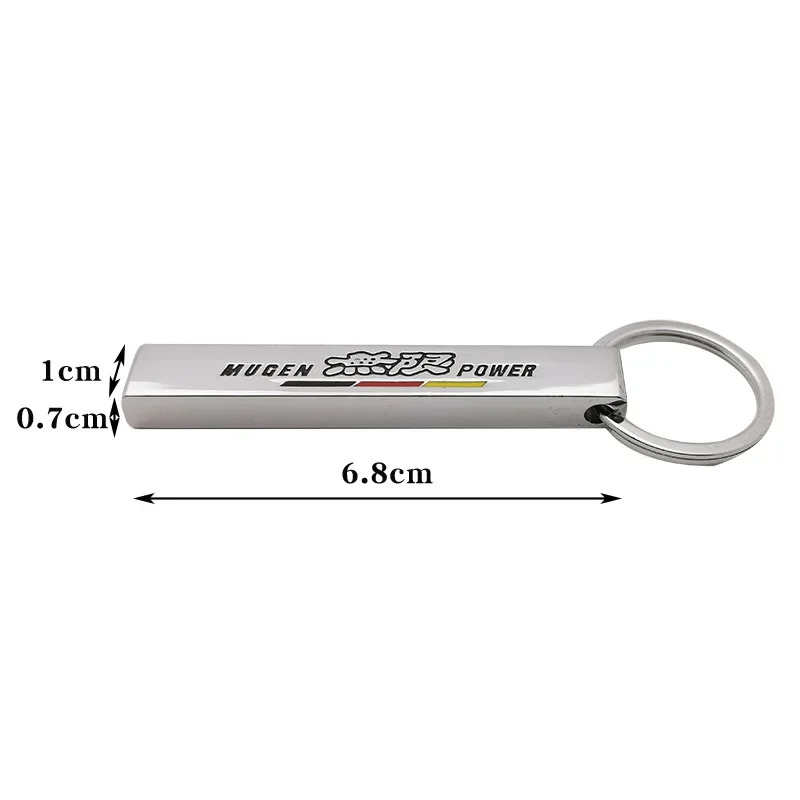 OTOKIT Metal Car Keyring Keychain Key Chain Key Ring Holder for Honda Sport MUGEN POWER Civic CRV City Accord Hrv Jazz Styling