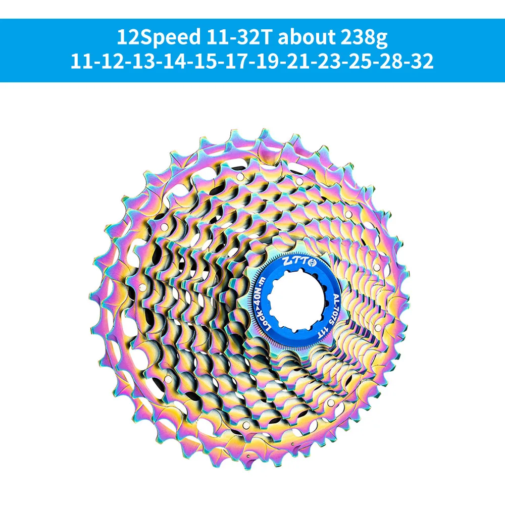 ZTTO Road Bike 12 Speed Cassette HG Freehub ULT 11-34T Gravel