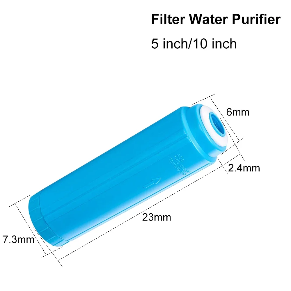 Filter Water Purifier 5 inch/10 inch Laser Deionized Resin Filter for Fiber Laser Chiller