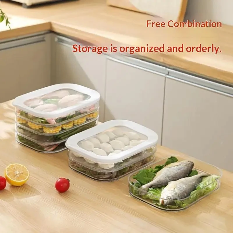 冷蔵庫用肉保存容器、積み重ね可能なコールドカット保存容器、デ - Meal Prep For Cutting のレビューと価格