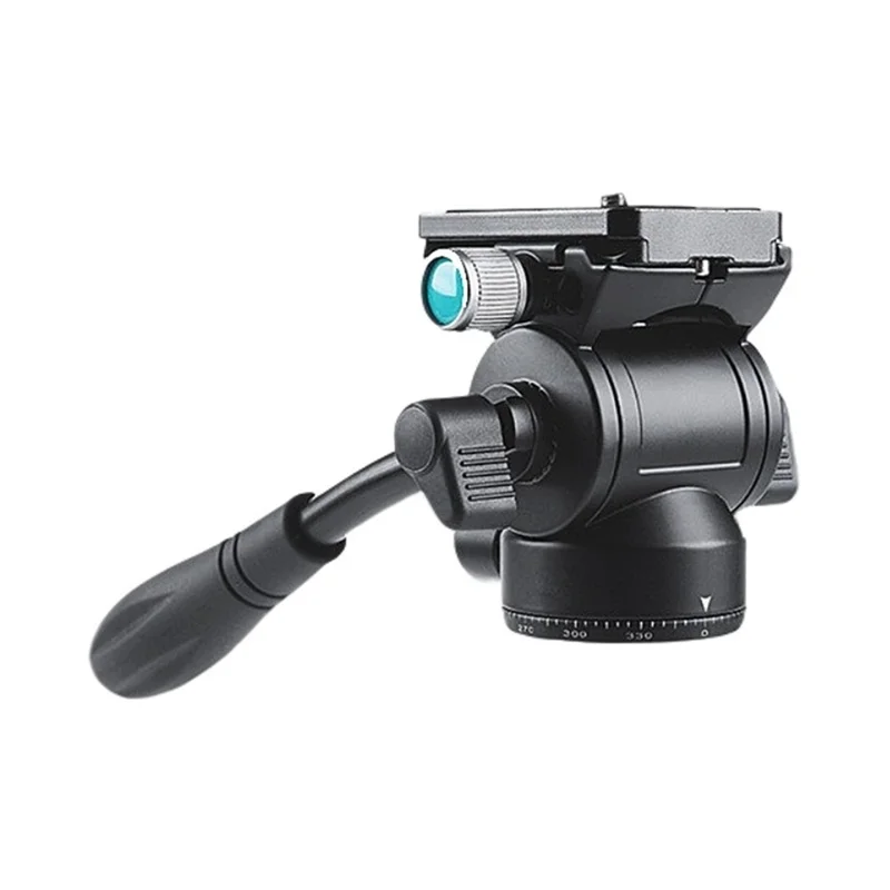 

【T07A】Small Hydraulic Damping Gimbal Tripod For Enhanced For Camera Stability Light Weight Accessory