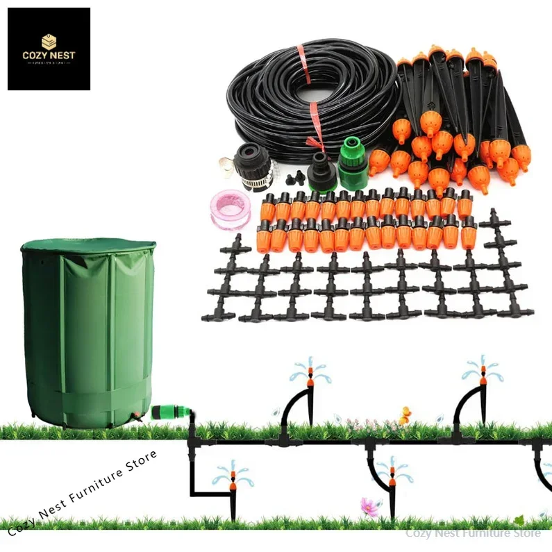 

Складной бак, система самополива, гравитационная система капельного орошения, садовый двор, горшок для самополива растений, автоматический комплект капельного орошения