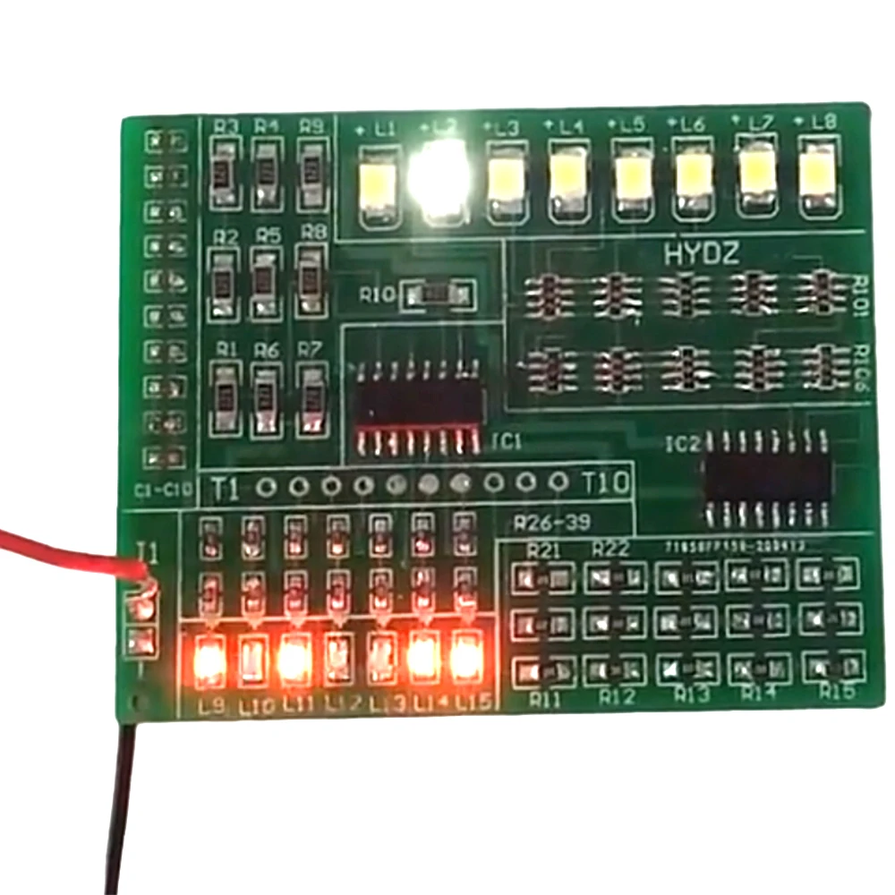 DIY Kit eletrônico com SMD Componente, Solda Projeto, Practice Suite, FM Rádio Transmissor, Módulo Board, Soldagem Aprendizagem, 1801