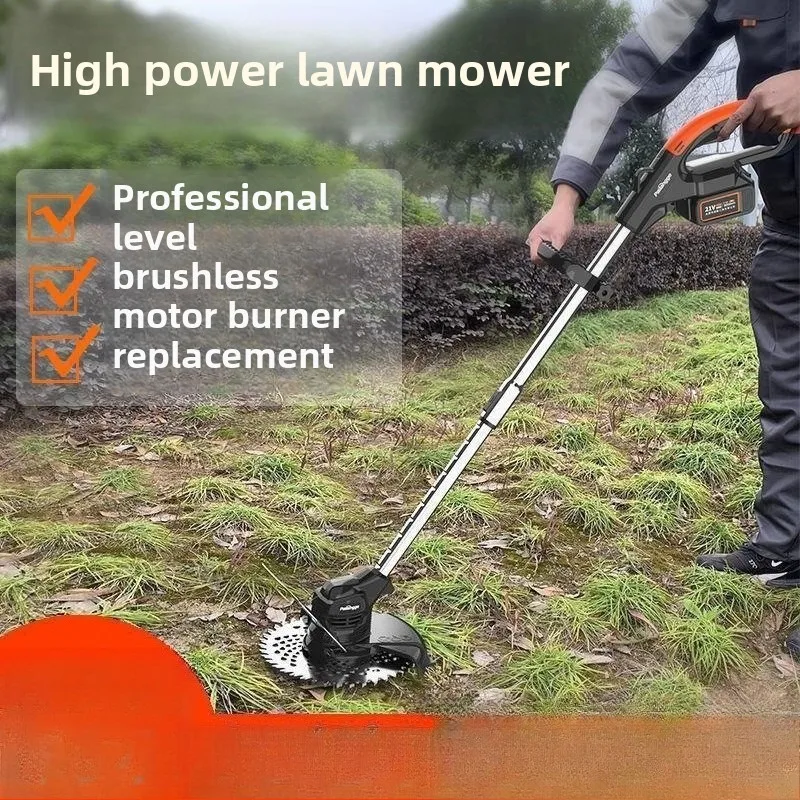 

New Rechargeable Lawn Mower Home Portable Lawn Mower Lawn Mowing
