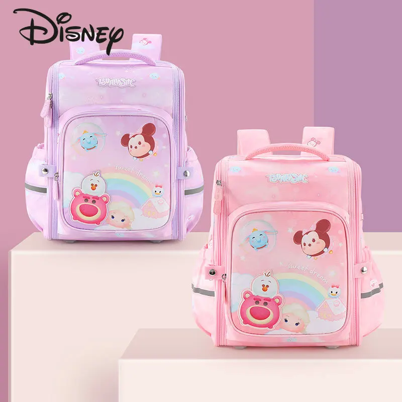 Disney Mickey Original New Children\'s Backpack Cartoon Cute Children\'s Schoolbag Large Capacity Children\'s Leisure Backpack